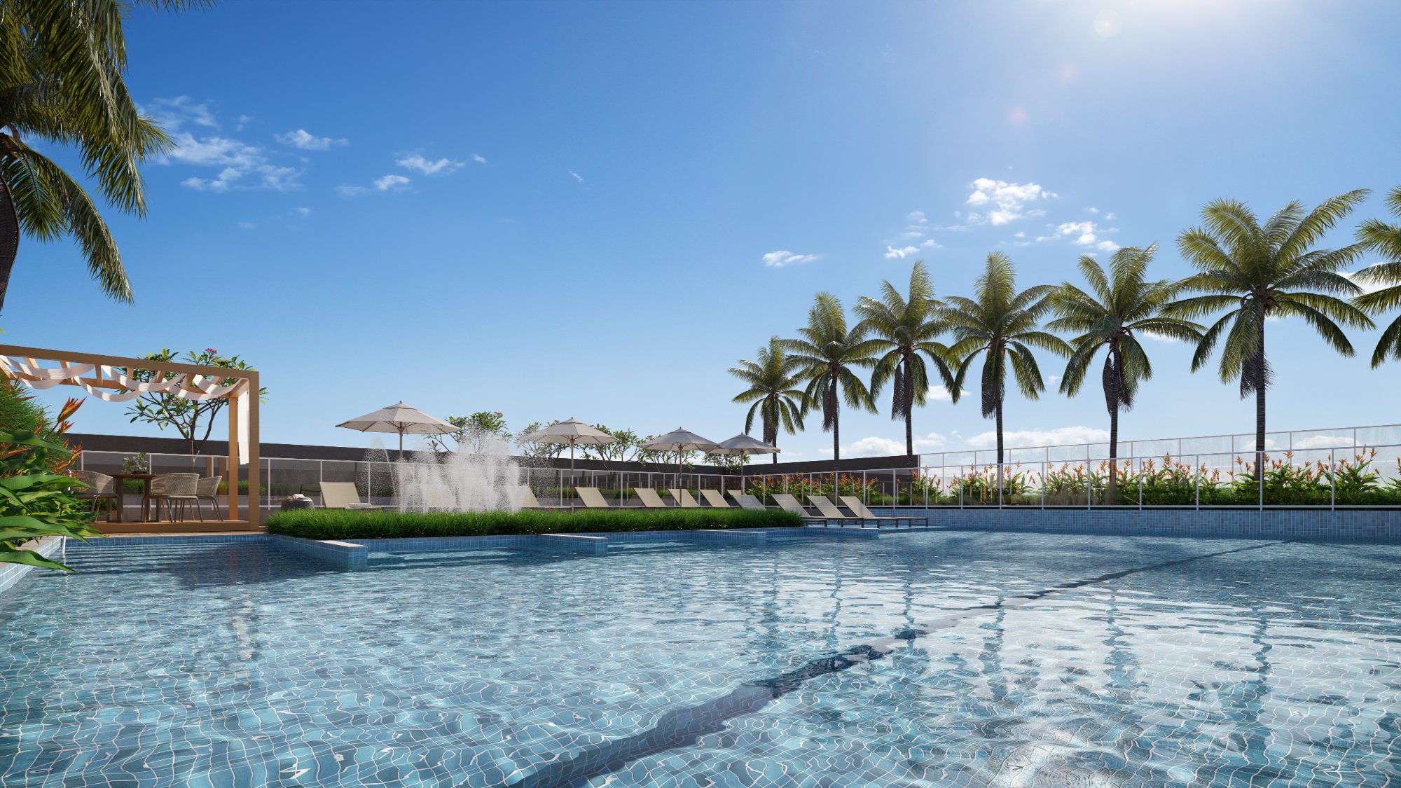 Orla da Barra - Piscina